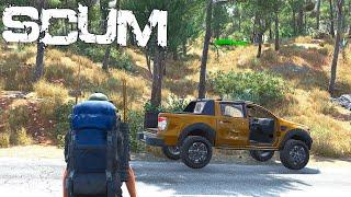 SCUM Gameplay - We are now MOBILE, let's get to exploring