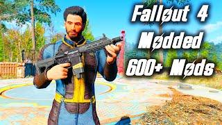 Fallout 4: Ultra MODDED Gameplay | Part 65 (600+ Mods) (Fallout 4 Weapon Mods)