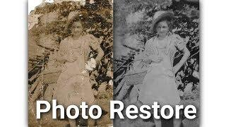 Photo Restoration [Timelapse]