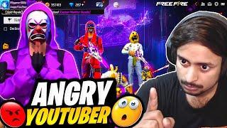 Angry Youtuber  Abused His Teammates After Loosing a Game || RG Gamer - Garena Free Fire