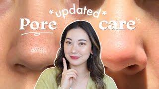How to reduce the appearance of your PORES~  *updated* pore care routine!