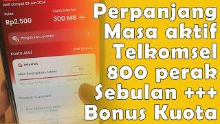 Cara PALING MURAH perpanjang masa aktif TELKOMSEL