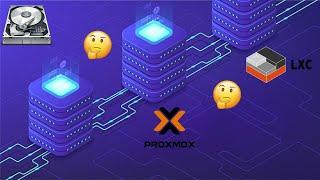 Hard Drive Pass Through To LXC On Proxmox (Jellyfin)