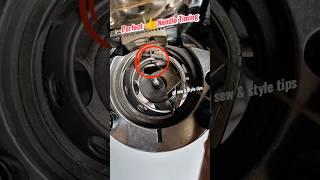 Half shuttle sewing machine needle timing #sewingtipsandtricks #sewingmachinerepair #tailoring