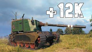 World of Tanks FV4005 Stage II - 5 Kills 12,1K Damage