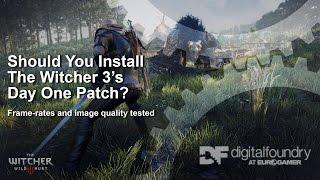 Should You Install The Witcher 3 Day One Patch? Xbox One 1.00 vs 1.01 Patch Frame-Rate Test