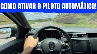 COMO ATIVAR O PILOTO AUTOMÁTICO DA NOVA RENAULT DUSTER! TUTORIAL NA PRÁTICA!