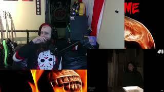 Dankey reacts to scary videos not to watch alone