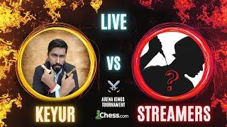  Playing !arenakings Arena on Chess.com | ft. @GMHikaru  @KeyurPandyaa #chess #shortslive #gaming