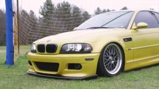 Bagged E46 M3 / Phoenix Yellow / @M3llO.M3