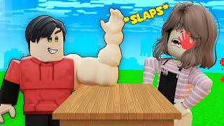 Having The STRONGEST SLAP in Roblox Slap Simulator...