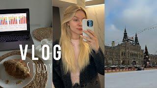 vlogmas/учеба, сессия в ВШЭ, предметы по выбору