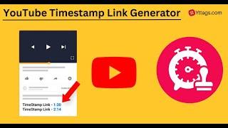 YouTube Timestamp Link Generator | FREE Youtube Video Timestamp Link Generator Online Tool