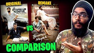 Ayyappanum Koshiyum (Original Malayalam) & Bheemla Nayak (Telugu Remake) - A Comparative Study