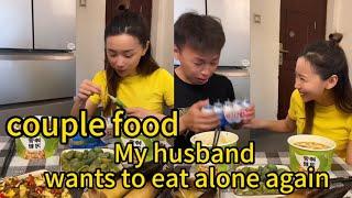 couple food Cutest Husband and Wife Doing Funny Moments