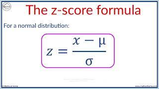 How to Calculate Z Scores