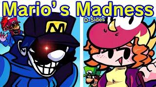 Friday Night Funkin' VS Mario's Madness D-Side FANMADE BUILD (FNF Mod) (MARIO 85' / MX / Mario.EXE)