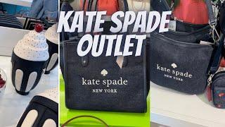 KATE SPADE OUTLET WHAT’S NEW  Bing Ice cream sundae purse  & Denim SHOP WITH ME Robin Cookie