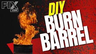 Quick & Easy DIY: Build Your Own Burn Barrel and Start Disposing of Waste Today!