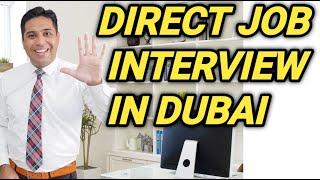 Walk In Interviews for Job Vacancies In Dubai