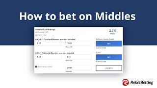 How to profit on Middles │Middling - golden sure bet oppportunities