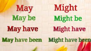 Spoken English Class in Malayalam Uses of May and Might