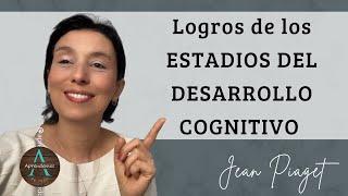 Logros de los estadios del desarrollo cognitivo de Jean Piaget - Ejemplos