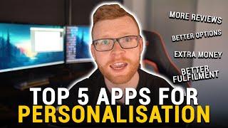 TOP 5 PERSONALISED PRINT ON DEMAND APPS! | MUST HAVE FOR SHOPIFY POD BRANDS