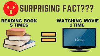 Why watching MOVIES is better than reading BOOKS??? (2020)