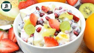 Fruit Chaat Cream Recipe | Ramadan Special Recipe by Marinated Goodness