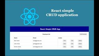 React simple CRUD application | React Hooks | Typescript