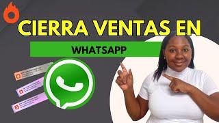 ¿Cómo CERRAR VENTAS por WHATSAPP paso a paso? HOTMART - Marketing de Afiliados