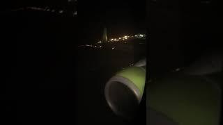 Взлёт самолёта s7 airlines