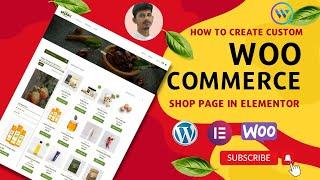 How to edit woocommerce shop page with elementor for free || elementor woocommerce tutorial