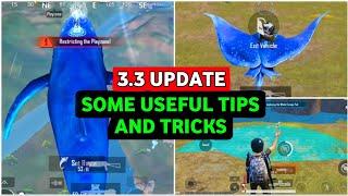 3.3 Update Tips and Tricks | bgmi new update 3.3 tips and tricks | pubg 3.3 update tips and tricks