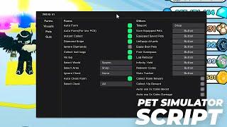 ROBLOX PET SIMULATOR X HARDCORE AUTO FARM  FREE SCRIPT PASTEBIN 2023