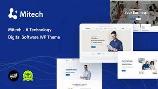 IT Solutions Mitech - Technology, IT Solutions & Services WordPress Theme | Themeforest Website