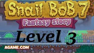 Snail Bob 7: Fantasy Story - Walkthrough Level 3