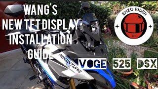 Voge 525dsx NEW TFT screen Installation 🪛 ( ENG / Subtitles)