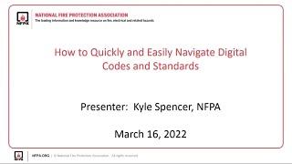 How to Quickly and Easily Navigate Digital Codes and Standards in NFPA LiNK®