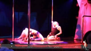 Pole Dancing by Julia & Victoria. Exotic Dance Studio, Moscow.