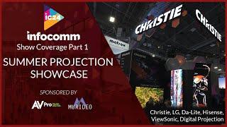 Explore Infocomm 2024:  Christie, LG, Da-Lite Screens, Hisense, ViewSonic and Digital Projection