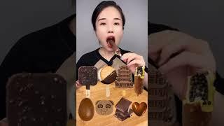 Eating Chocolate Ice Cream Pops, Very Delicious  | #asmr #food