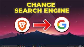 How to Change Search Engine to Google in Brave Browser 2023