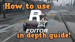 GTA online guides - Rockstar editor in depth