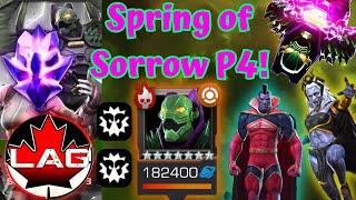 Lucky 7-Star! All Objective Solos! Spring Of Sorrow Part 4 Annihilus Boss! Gladiator & StormPX! MCOC