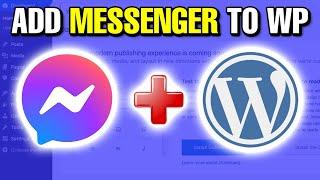 How to add Facebook chat to WordPress  with a free plugin 2023