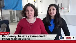 KOSGEB’ten aldığı destekle kurduğu karton bardak tesisinde üretime başladı