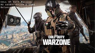Call of Duty Warzone Resurgence Balanced Benchmark RX 6650 + RYZEN 5 5500