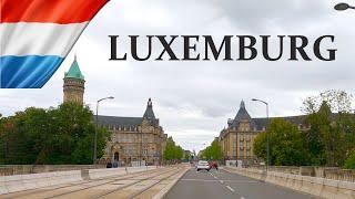 DRIVING in LUXEMBOURG, Grand Duchy of Luxembourg I 4K 60fps